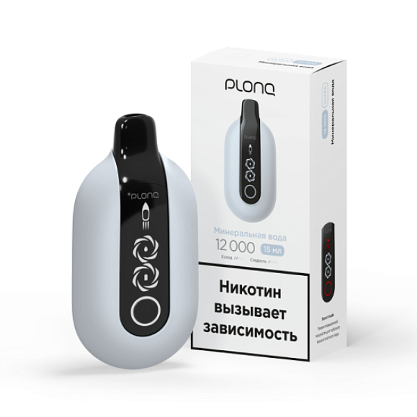 Электронка Plonq Ultra Минеральная Вода  12000 затяжек в Иркутске