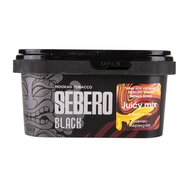 Табак Sebero Black Black Juicy Mix 200 грамм в Иркутске