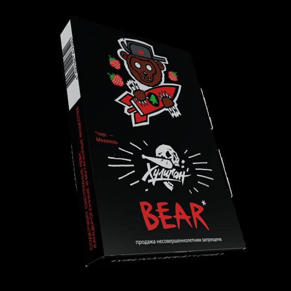 Табак Хулиган Bear Клубника С Елкой 25 грамм в Иркутске