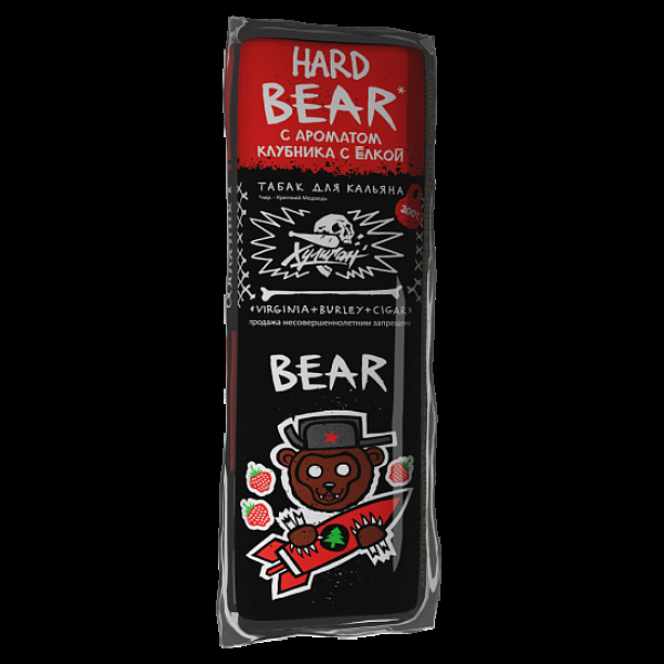 Табак Хулиган Hard Bear Клубника С Елкой 200 грамм в Иркутске