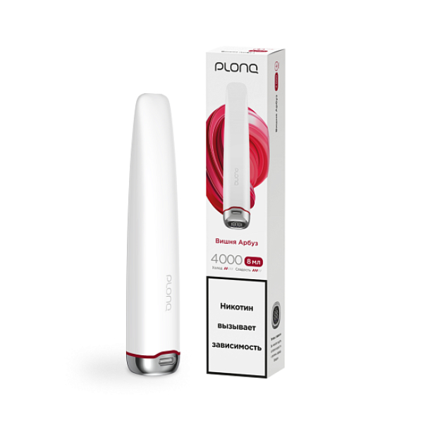 Электронка Plonq Plus Pro Вишня Арбуз 4000 затяжек в Иркутске