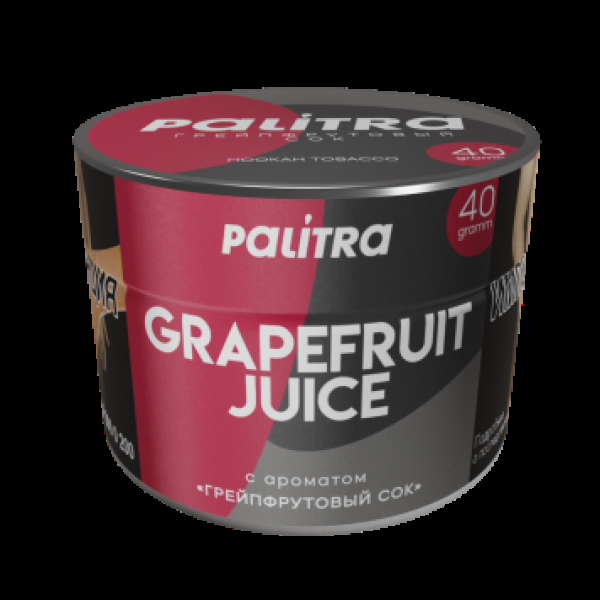 Табак Palitra Grapefruit Juice Грейпфрутовый Сок 40 грамм в Иркутске