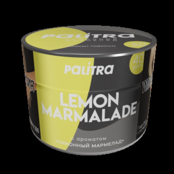 Табак Palitra Lemon Marmalade Лимонный Мармелад 40 грамм в Иркутске
