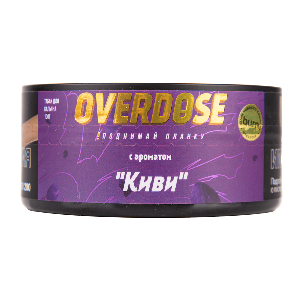 Табак Overdose Kiwi 100 грамм в Иркутске