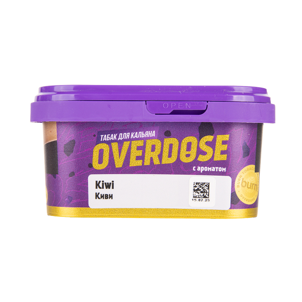 Табак Overdose Kiwi 200 грамм в Иркутске