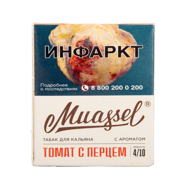 Табак Muassel Medium Томат С перцем 40 грамм в Иркутске