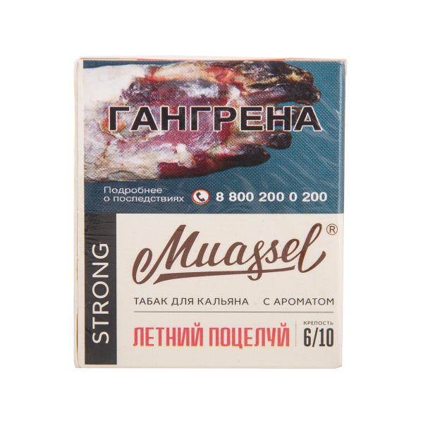Табак Muassel Strong Летний Поцелуй 40 грамм в Иркутске