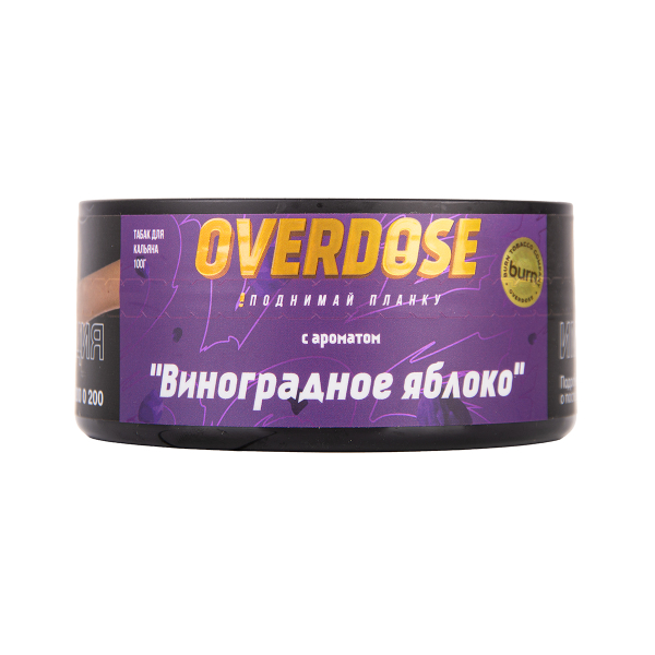Табак Overdose Grapple 25 грамм в Иркутске