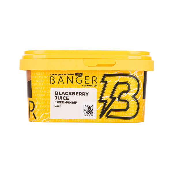 Табак Banger Blackberry Juice 200 грамм в Иркутске