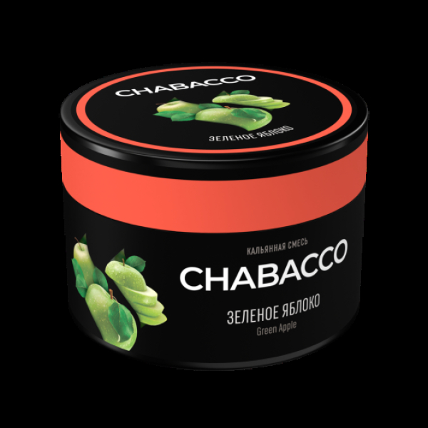 Бестабачная смесь Chabacco Medium Green Apple 40 грамм в Иркутске