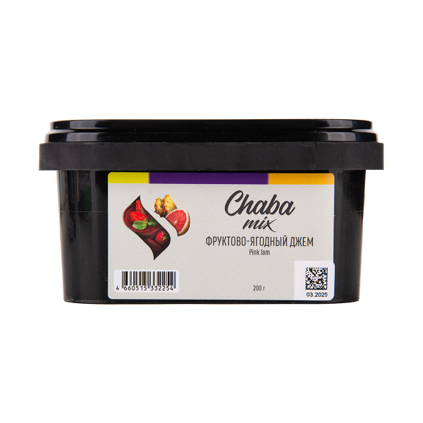 Безникотиновая смесь Chaba Pink Jam Nicotine Free 200 грамм в Иркутске