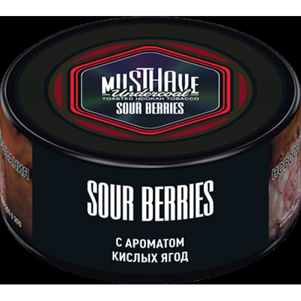 Табак Must have Sour Berries 25 грамм в Иркутске