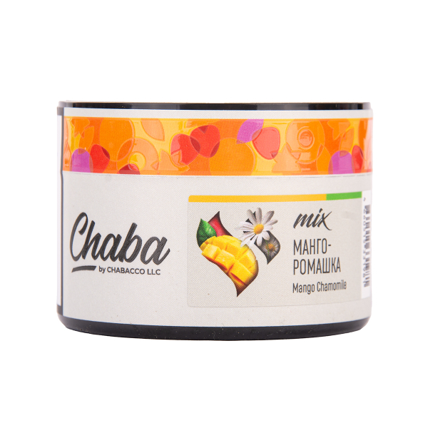Бестабачная смесь Chaba Mix Mango Chamomile Nicotine Free 50 грамм в Иркутске