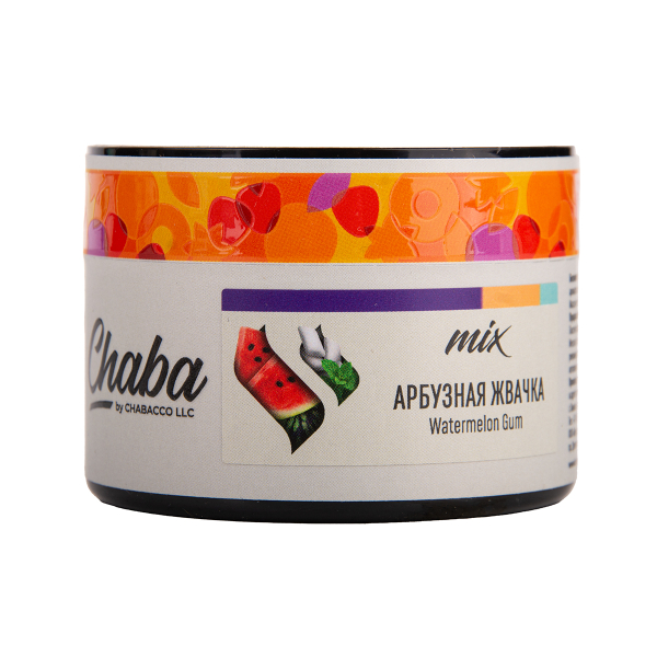 Бестабачная смесь Chaba Mix Watermelon Gum Nicotine Free 50 грамм в Иркутске