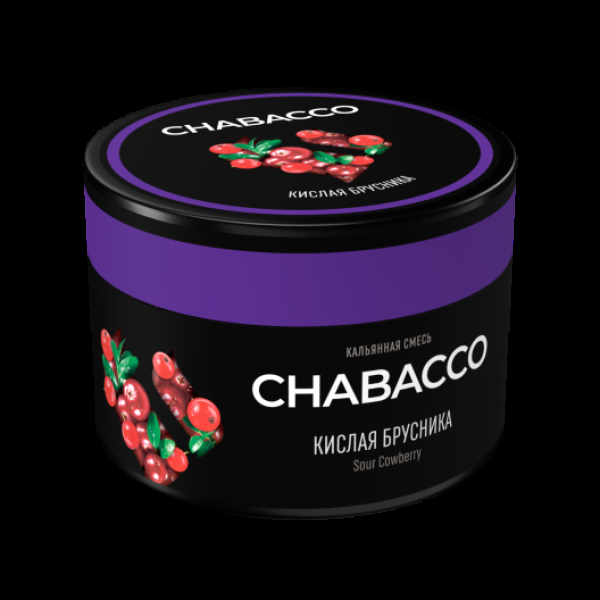 Бестабачная смесь Chabacco Medium Sour Cowberry 40 грамм в Иркутске