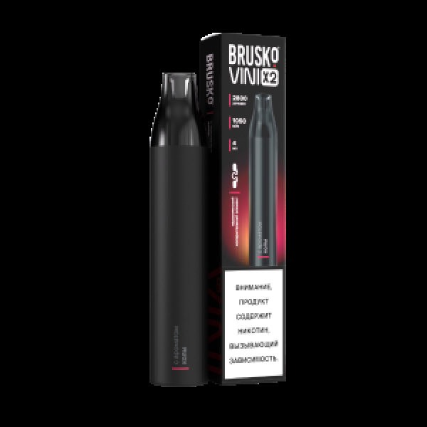 Электронка Brusko Vini X2 Кола 2800 затяжек в Иркутске