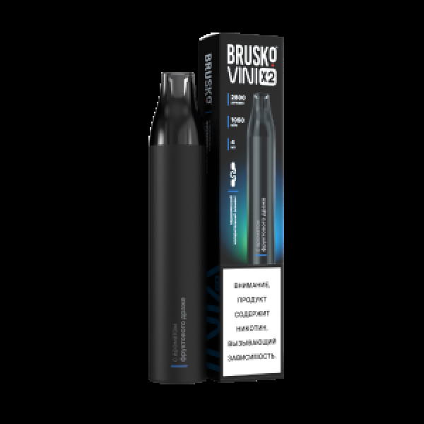 Электронка Brusko Vini X2 Фруктовое Драже 2800 затяжек в Иркутске