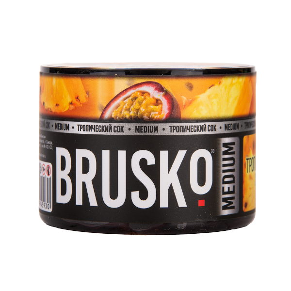 Бестабачная смесь Brusko Zero Тропический Сок 50 грамм в Иркутске