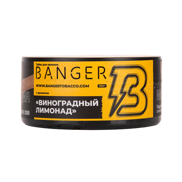 Табак Banger Grape Lemonade 100 грамм в Иркутске