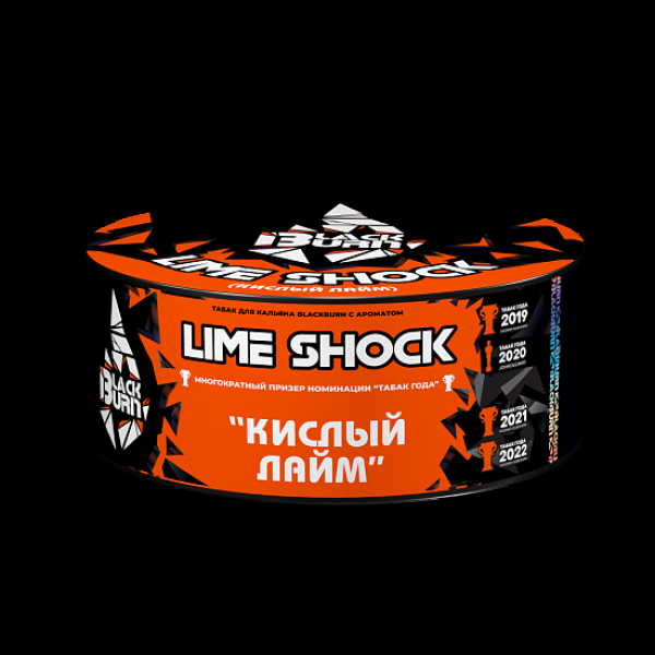 Табак BlackBurn Lime Shock 100 грамм в Иркутске