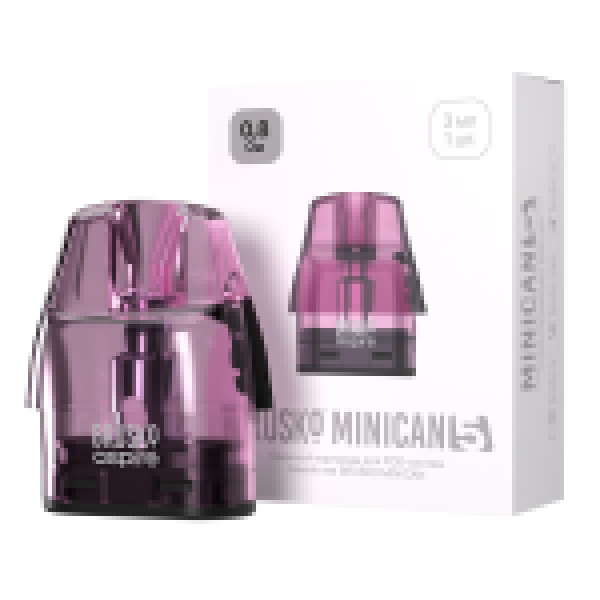 Картридж Brusko Minican 5 3 Мл 08 Ом Розовый Pink Упак. 1 Шт. в Иркутске