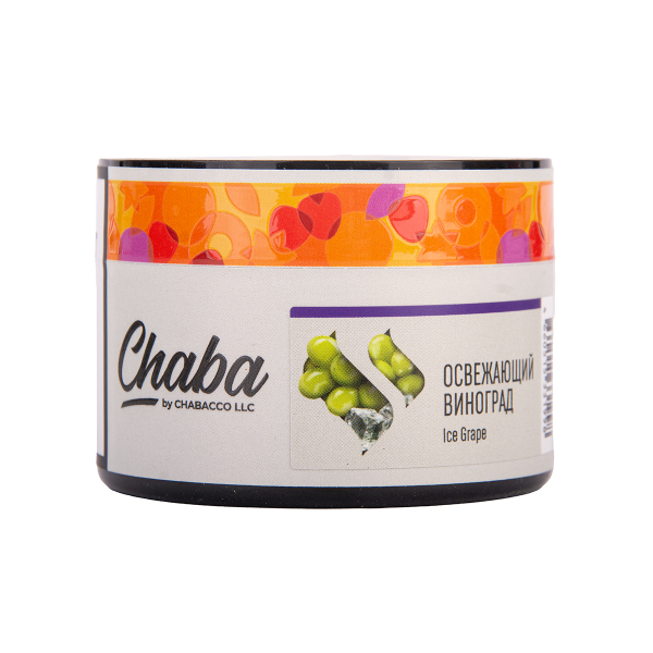 Бестабачная смесь Chaba Ice Grape Nicotine Free 40 грамм в Иркутске