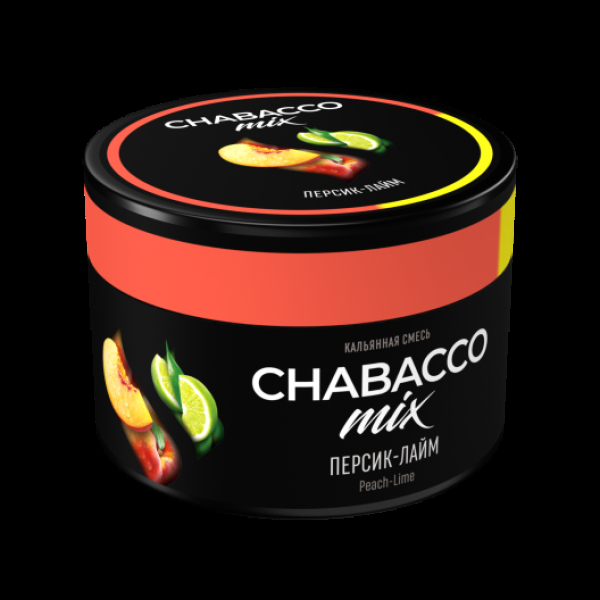 Бестабачная смесь Chabacco Mix Medium Peach Lime 40 грамм в Иркутске