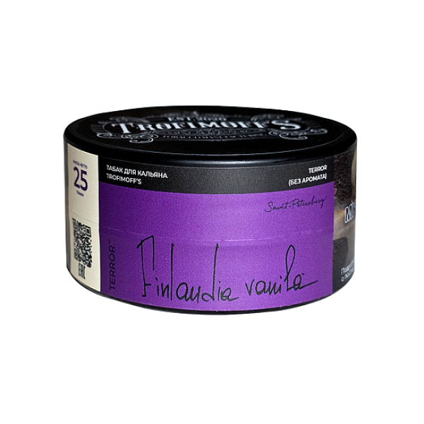Табак Trofimoffs Terror Finlandia Vanila 25 грамм в Иркутске