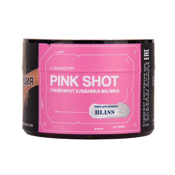 Табак BLISS Pink Shot 40 грамм в Иркутске