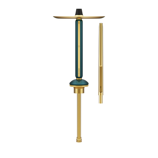 Кальян Alpha Hookah Echo Gold Emerald Green в Иркутске