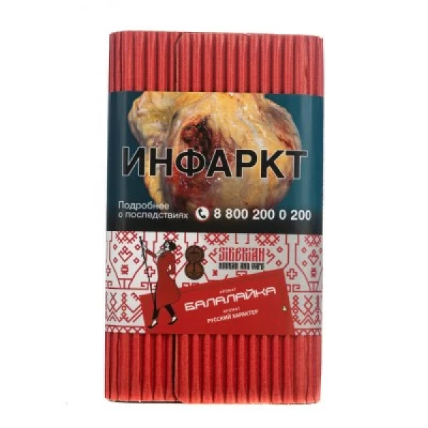 Табак Satyr Балалайка Русский Характер 100 грамм в Иркутске