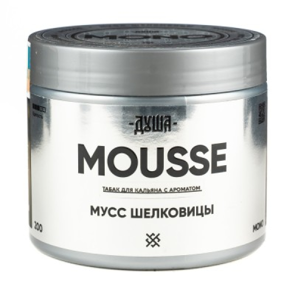 Табак Душа Mousse Мусс Шелковицы 200 грамм в Иркутске