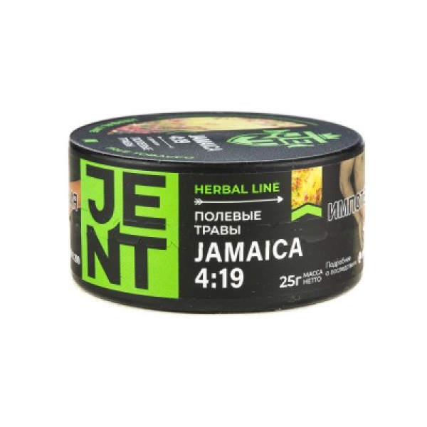 Табак Jent Herbal Line Jamaica 4 19 Полевые Травы 25 грамм в Иркутске
