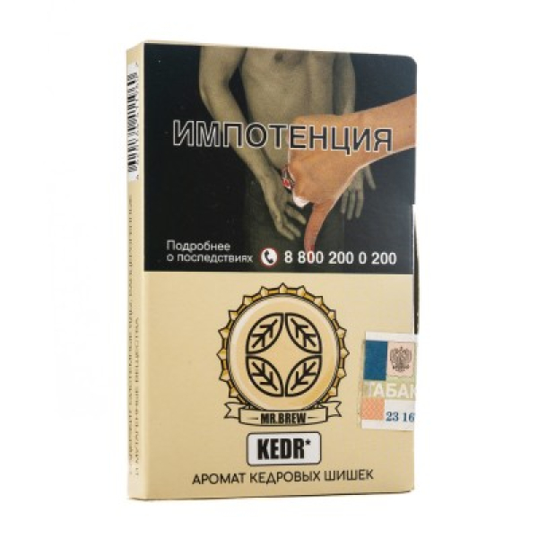 Табак Mr Brew Kedr Аромат Кедровых Шишек 25 грамм в Иркутске