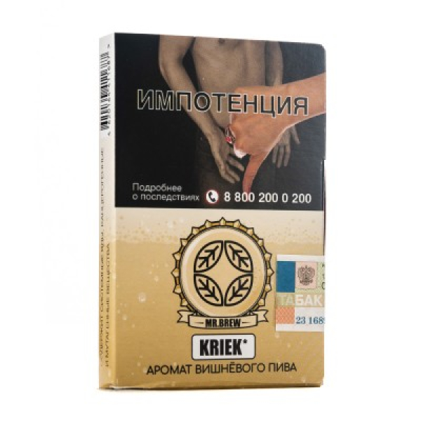 Табак Mr Brew Kriek Аромат Вишневого Пива 25 грамм в Иркутске