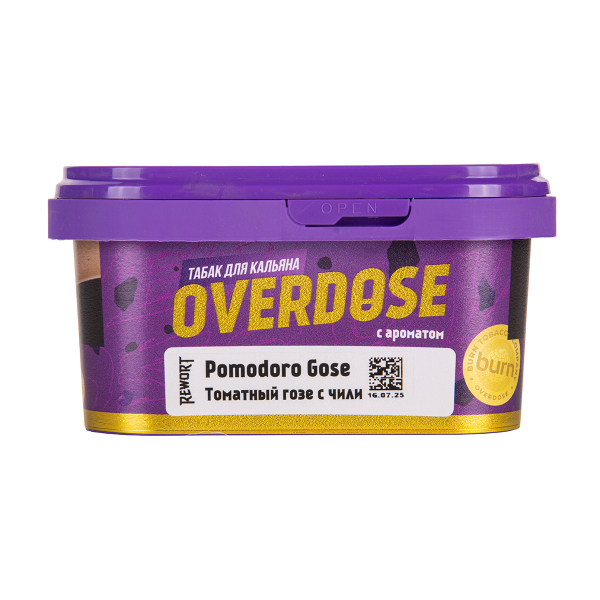 Табак Overdose Pomodoro Gose 200 грамм в Иркутске