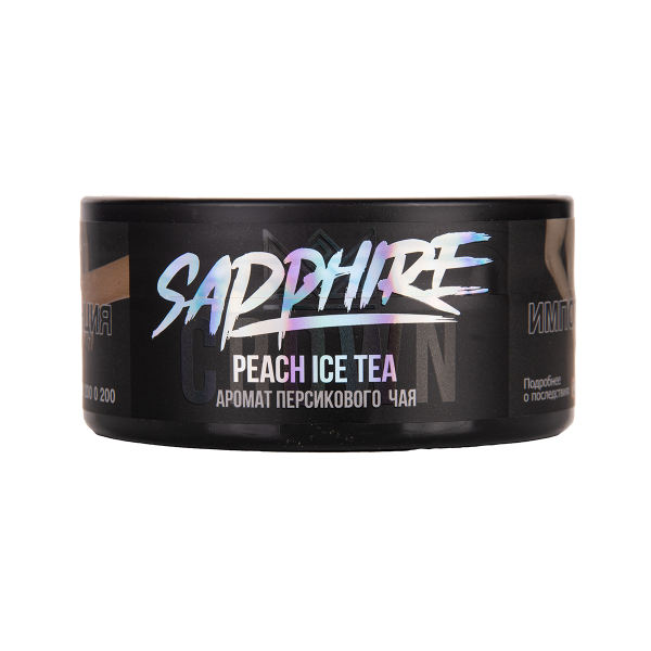 Табак Sapphire Crown Peach Ice Tea 100 грамм в Иркутске