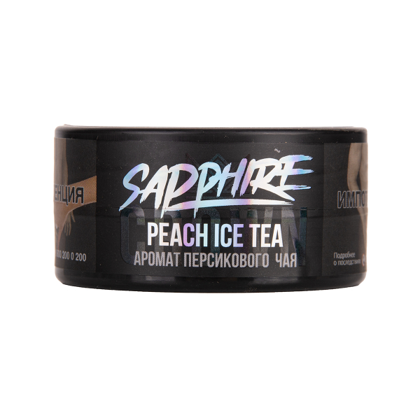 Табак Sapphire Crown Peach Ice Tea 25 грамм в Иркутске