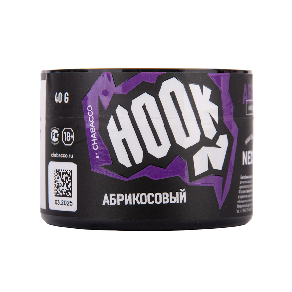 Табак Hook Абрикосовый 40 грамм в Иркутске