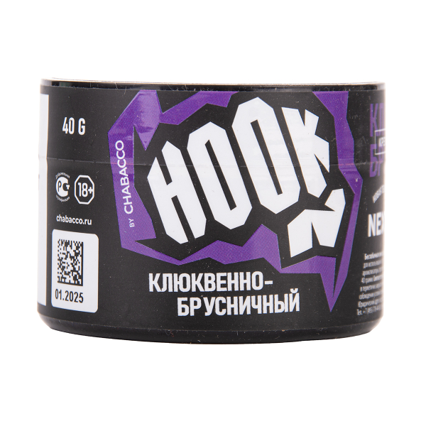 Табак Hook Клюквенно Брусничный 40 грамм в Иркутске