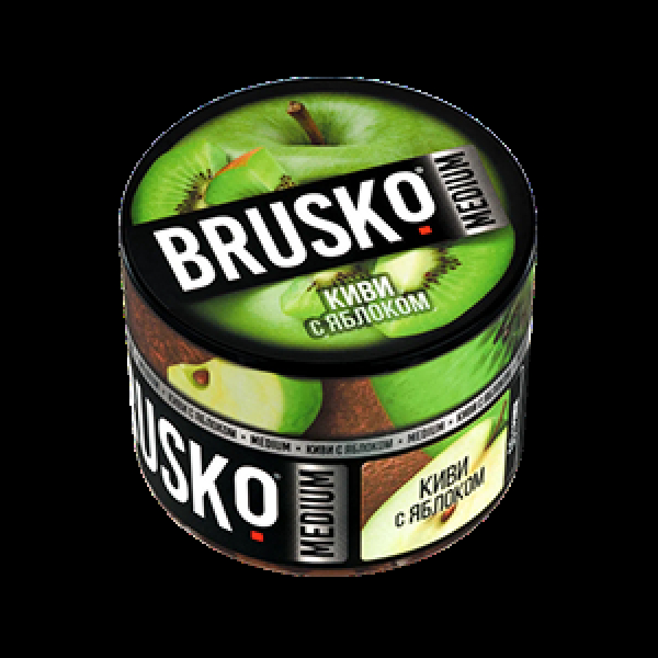 Бестабачная смесь Brusko Киви С   Яблоком 50 грамм в Иркутске