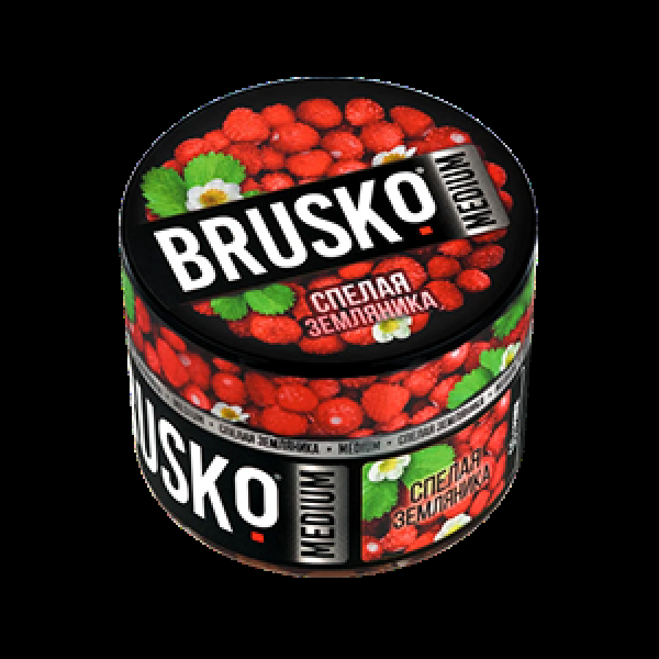 Бестабачная смесь Brusko Спелая Земляника 50 грамм в Иркутске
