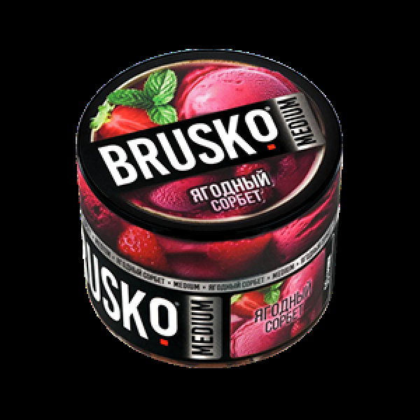 Бестабачная смесь Brusko Ягодный Сорбет 50 грамм в Иркутске