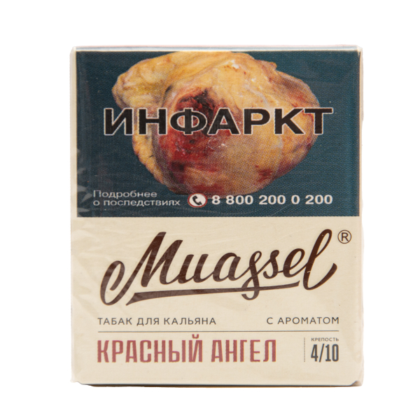 Табак Muassel Medium  Красный Ангел 40 грамм в Иркутске