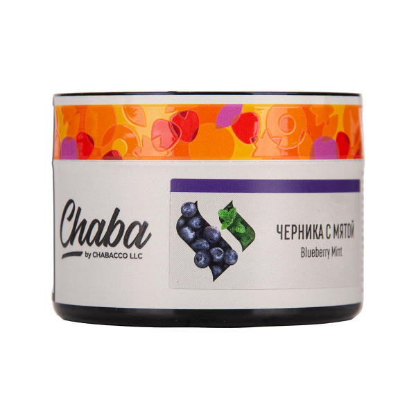 Бестабачная смесь Chaba Blueberry Mint Nicotine Free 40 грамм в Иркутске