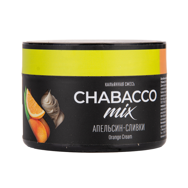 Бестабачная смесь Chabacco Mix Medium Orange Cream 40 грамм в Иркутске