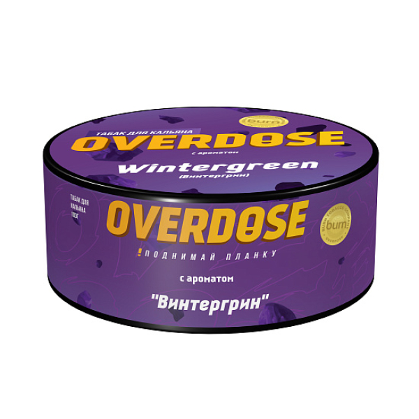 Табак Overdose Wintergreen 100 грамм в Иркутске