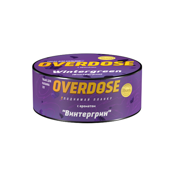 Табак Overdose Wintergreen 25 грамм в Иркутске