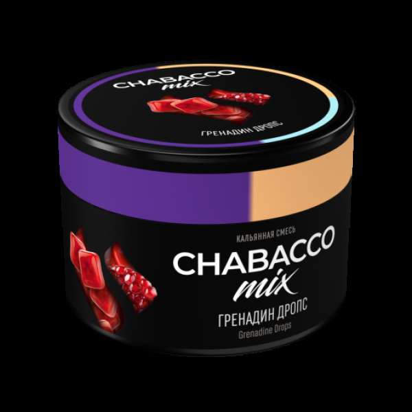 Смесь Chabacco Mix Grenadine Drops Гренадин Дропс  Medium 40 грамм в Иркутске