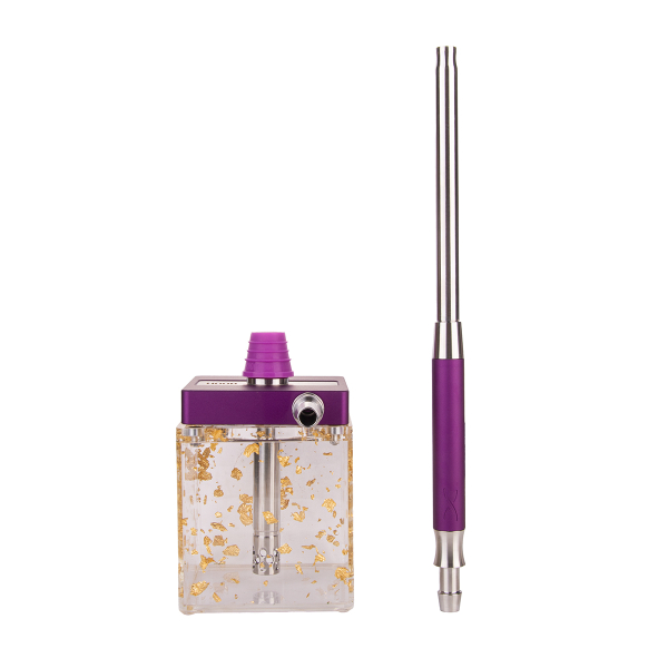 Кальян Hoob Subatom Royal Purple X Ss | Cube Mini Gold в Иркутске